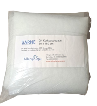 Sarne G4 Grobfilter 50x160 cm