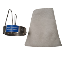 Sarne Kanalfilter für Zuluftkanal Ø100mm Kurz (inkl. Rahmen und Filter)